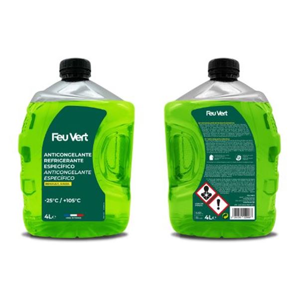 Anticongelante Refrigerante Feu Vert -25ºc Renault 4l