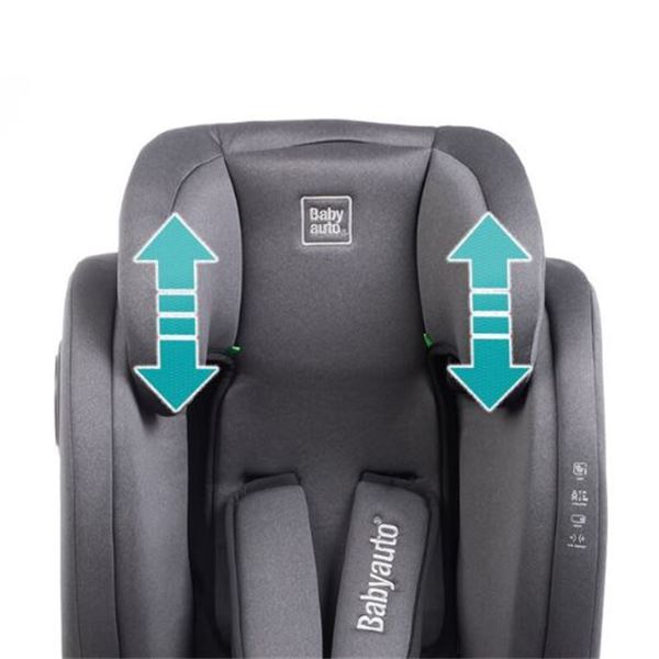 Babyauto i-size cadeira auto i-size 76 a 150 cm Artia cinzento antracite
