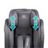 Babyauto i-size cadeira auto i-size 76 a 150 cm Artia cinzento antracite