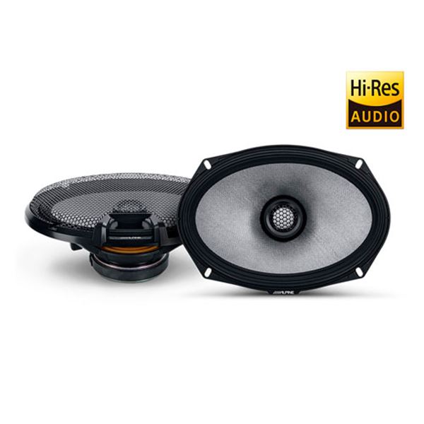 Alpine r2-s69 Colunas de 2 vias para automóvel