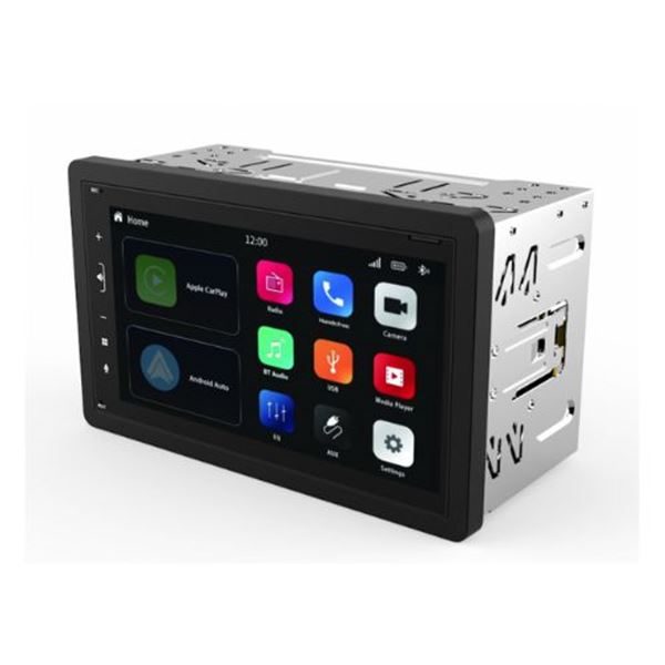 Sistema multimédia 2 din carplay Android auto