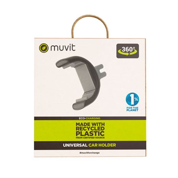 Suporte para telemóveis Muvit 360° para automóvel