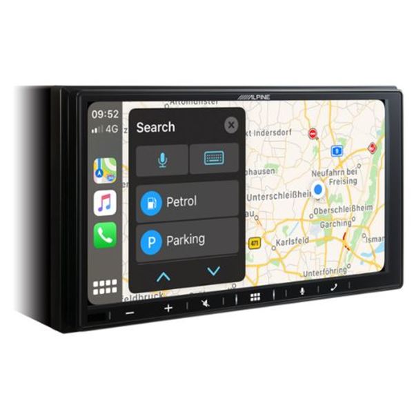 Sistema multimédia Alpine ilx-w690d 7'' aa-cp com chassis estreito