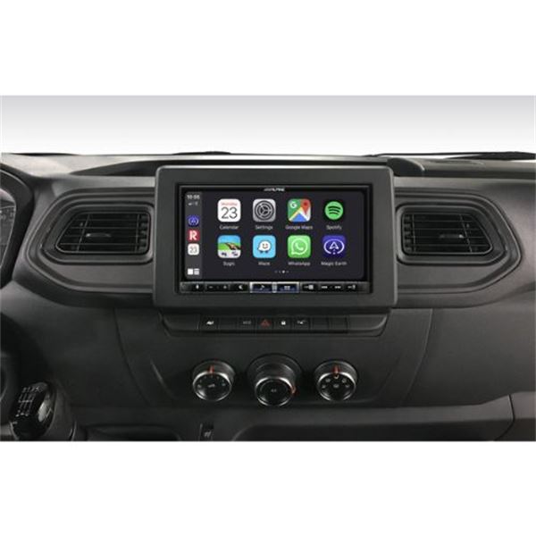 Sistema multimédia Alpine ilx-705d 7'' aa-cp com chassis Slim