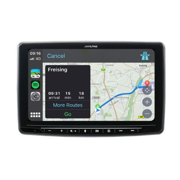 Sistema multimédia Alpine ine-f904d halo 9