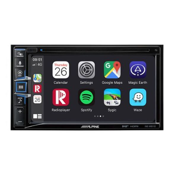 Sistema multimédia Alpine ine-w611du