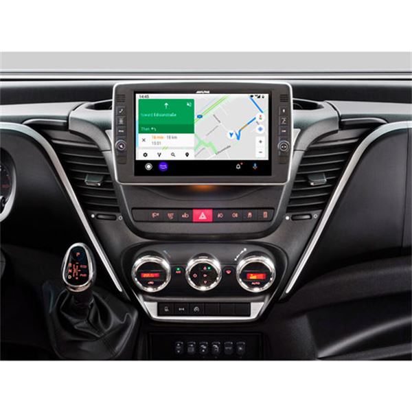 Sistema de navegação com ecrã flutuante Alpine de 9" x903d-id para Iveco daily