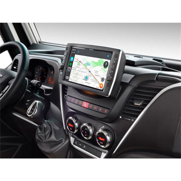Sistema de navegação com ecrã flutuante Alpine de 9" x903d-id para Iveco daily