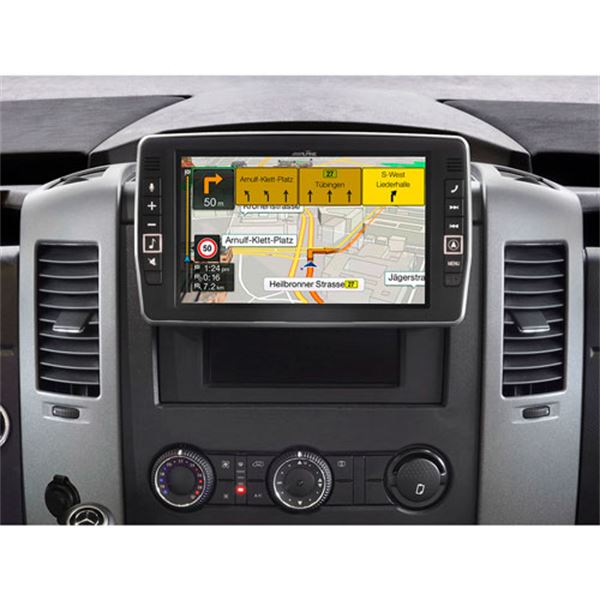 Sistema de navegação Alpine x903d-s906 com ecrã de 9" para Mercedes sprinter
