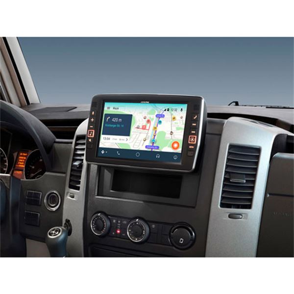 Sistema de navegação Alpine x903d-s906 com ecrã de 9" para Mercedes sprinter