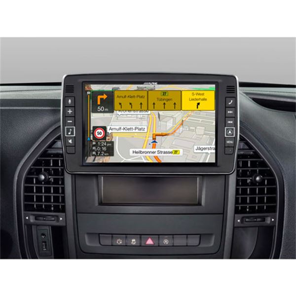 Sistema de navegação Alpine x903d-v447 com ecrã de 9" para Mercedes vito