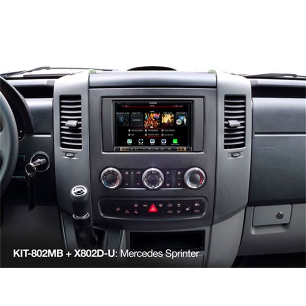 Kit de instalação do ecrã de 8'' Alpine-802mb kit-802mb para Mercedes