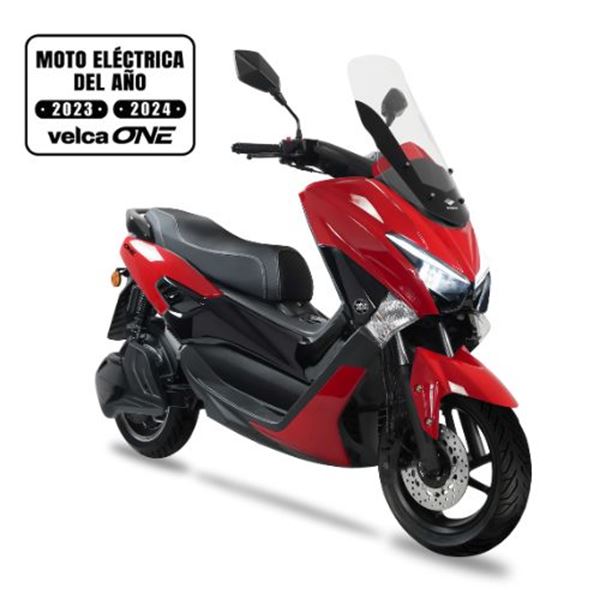 Bicicleta eléctrica Velca One vermelha
