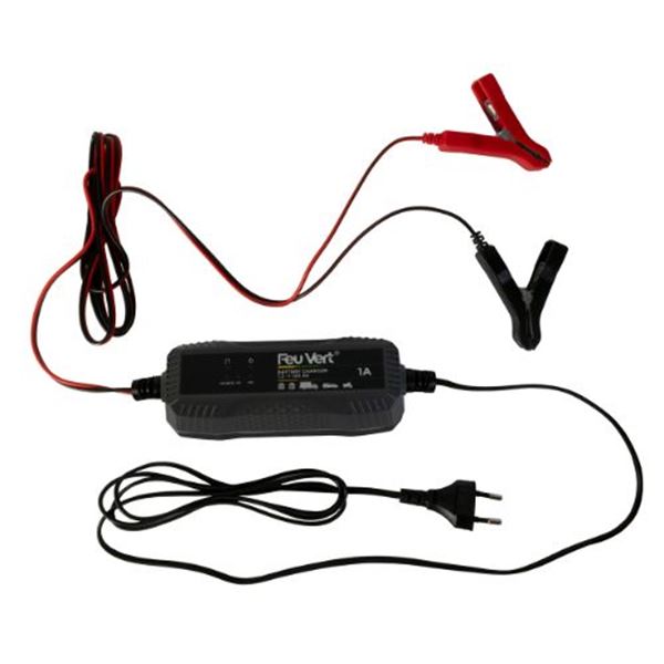 Carregador de bateria Feu Vert 12V - 1A