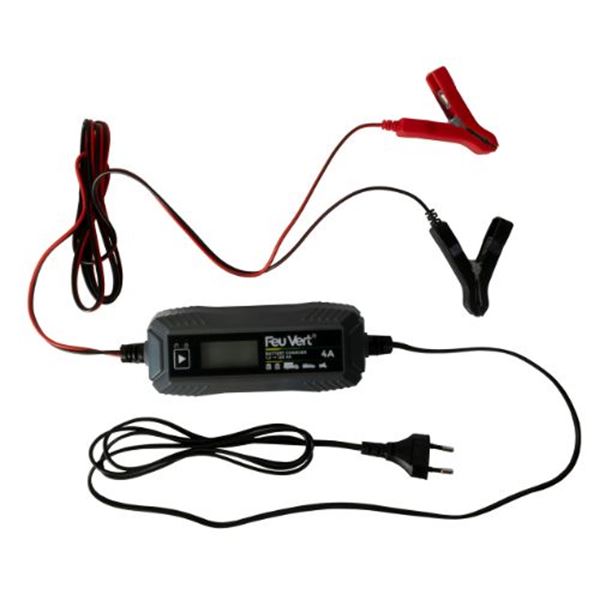 Carregador de bateria Feu Vert 12V - 4A