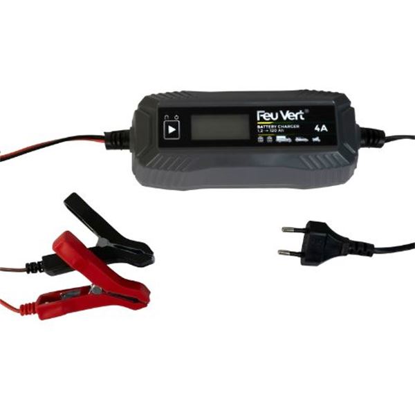 Carregador de bateria Feu Vert 12V - 4A