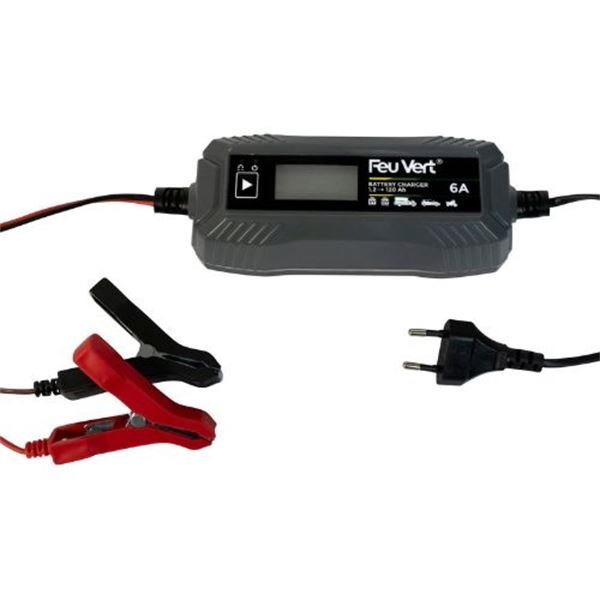 Carregador de bateria Feu Vert 12V - 6A