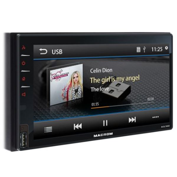 Sistema multimédia 6.8″ macrom dl7000d