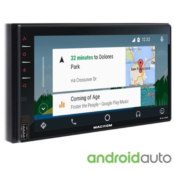 Sistema multimédia 6.8″ macrom dl7000d