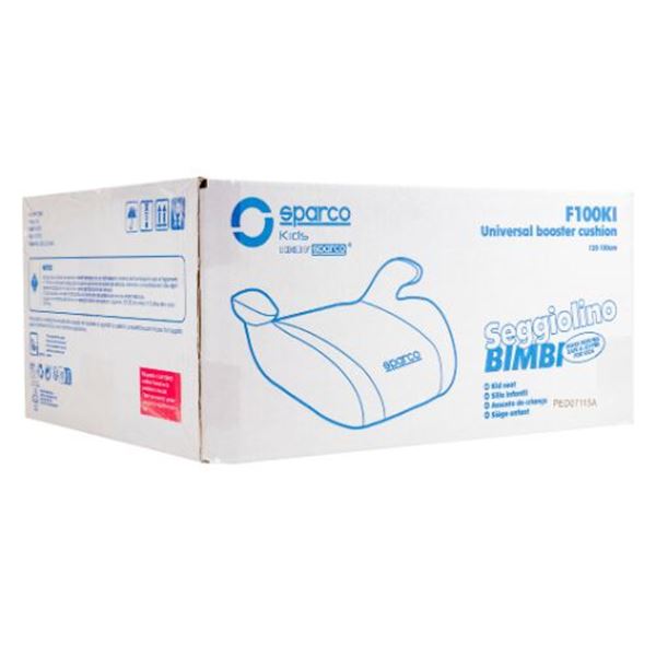 Sparco i-size reforço para automóvel para crianças 125 a 150 cm F100KI preto