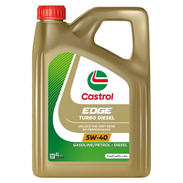 Óleo Castrol Edge Turbo Diesel 5W40 4L