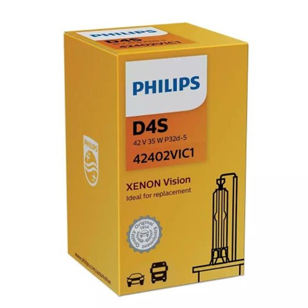 Lâmpada de xénon Philips d4s 1 unid.
