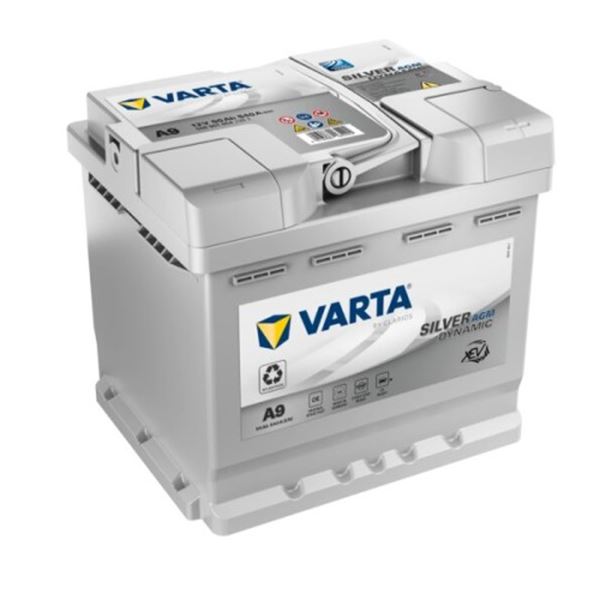 Bateria para automóvel Varta Start Stop xEV 50ah 540a A9