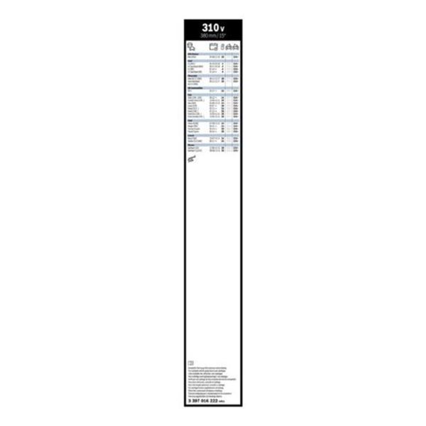 1 Escova Bosch 310v clear origine