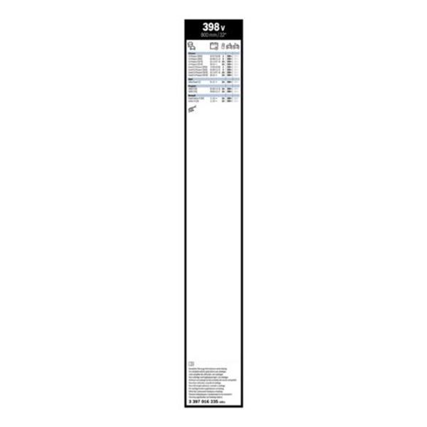 1 Escova Bosch 398v clear origine