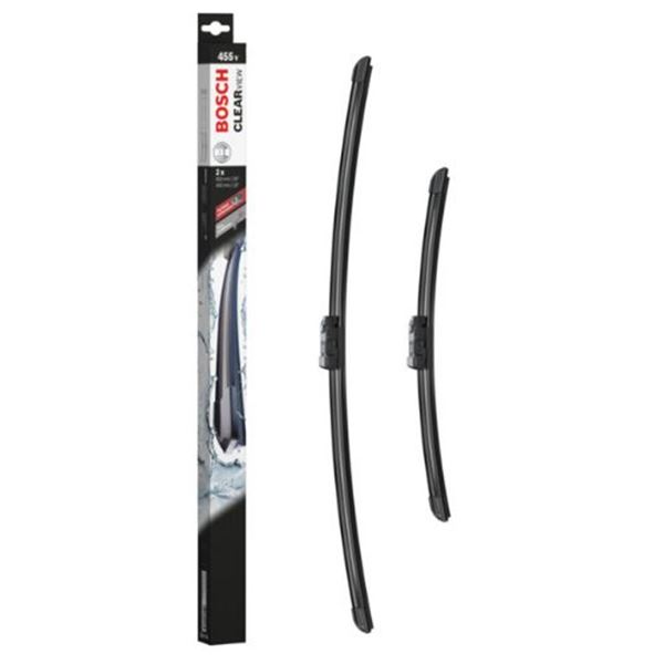 Escova do limpa para-brisas Bosch clearview 455v