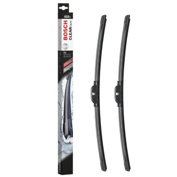 Escova limpa para-brisas Clearview da Bosch 410v