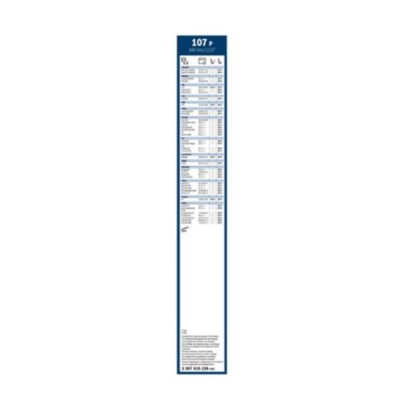 Escova do limpa para-brisas Bosch superplus 107p