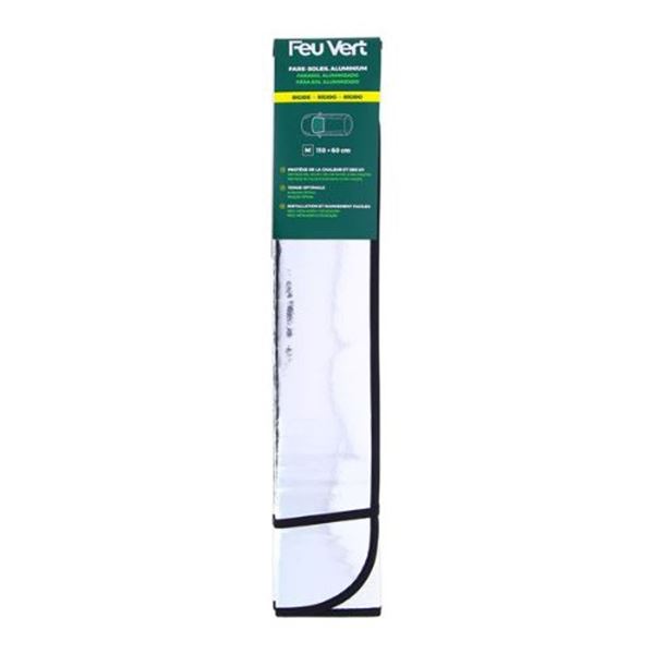 Guarda-sol frontal aluminizado Feu Vert 60x110
