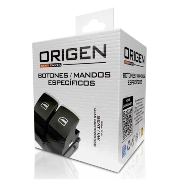 Interruptor do elevador de vidros 6XO959855B VW