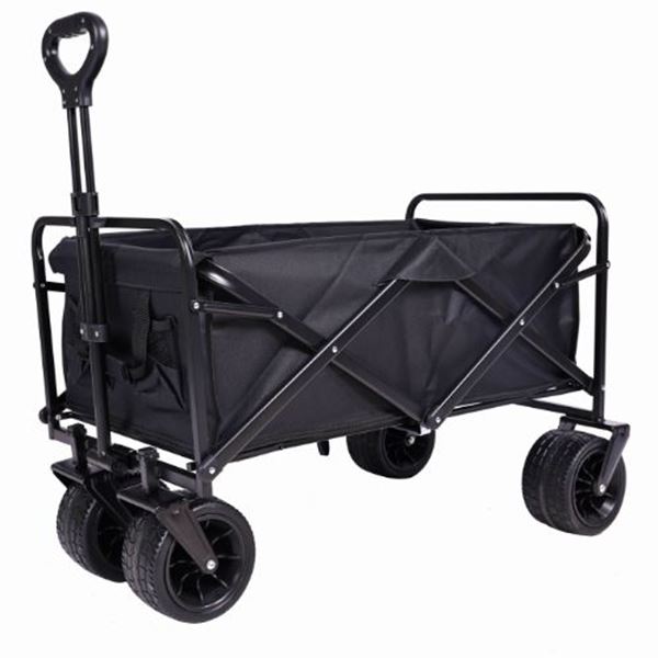 Carrinho de mão dobrável Grandisor preto