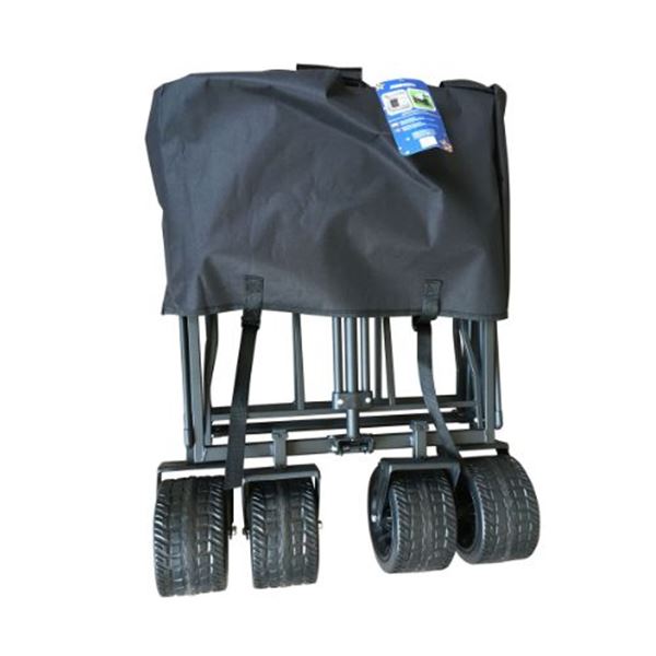 Carrinho de mão dobrável Grandisor preto