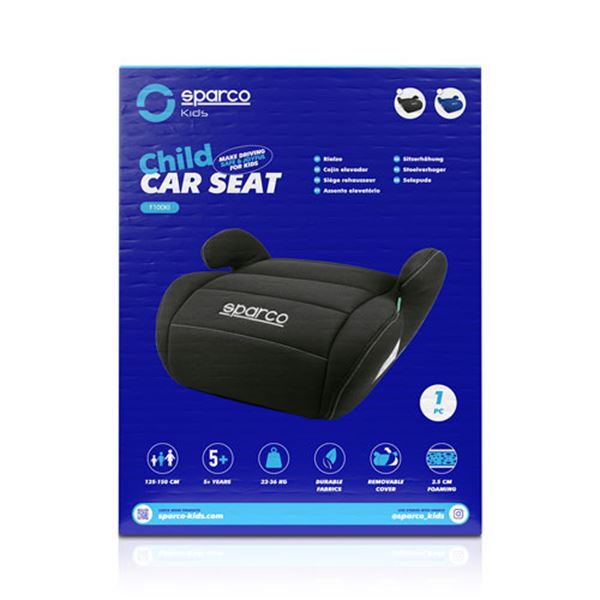 Sparco F100KI reforço para automóvel de criança 125 a 150 cm azul