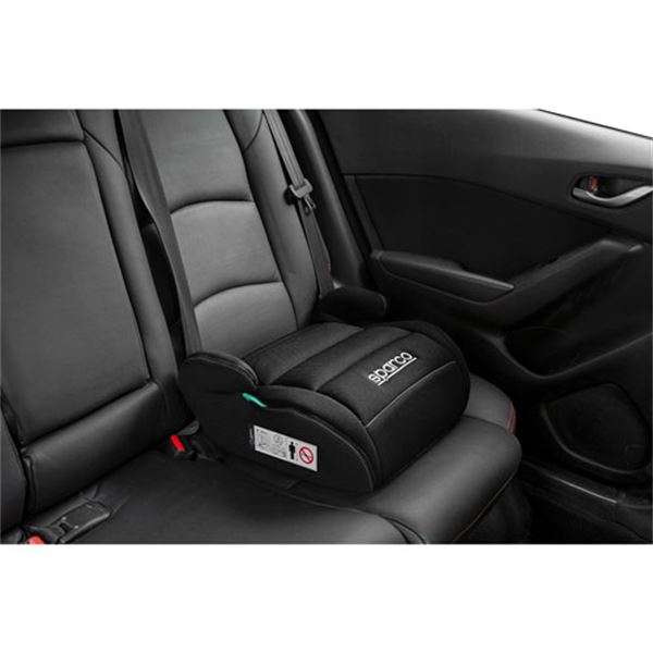 Sparco F100KI reforço para automóvel de criança 125 a 150 cm preto