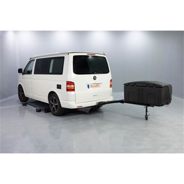 Towcar TowBox Camper Camper V3 Urban ball cage preto