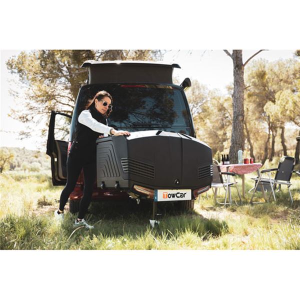 Towcar TowBox Camper Camper V3 Urban ball cage preto