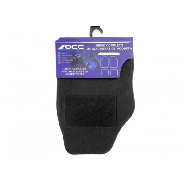 Conjunto de tapetes de carro OCC tapete preto