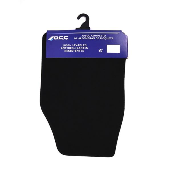 Conjunto de tapetes de carro OCC tapete preto
