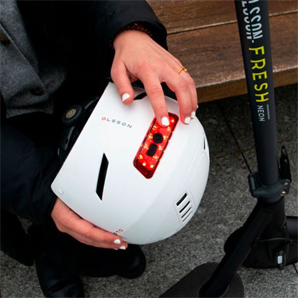 Olsson urban light led scooter helmet anthracite M/L