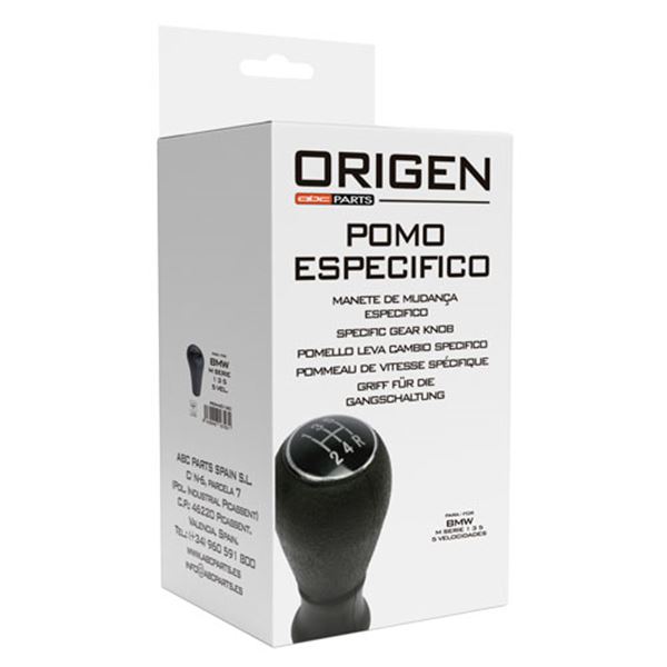Punho da caixa de velocidades longo BMW Série 1 3 5 Origem