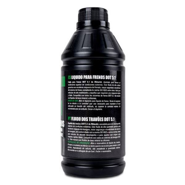 Líquido dos travões DOT 5,1 Motorkit 500Ml