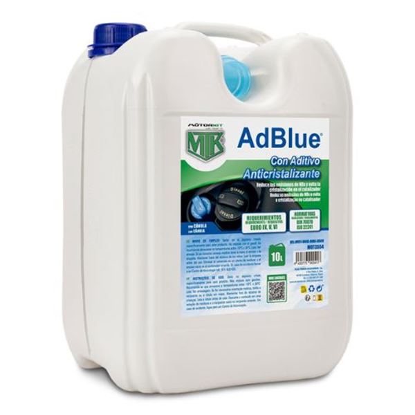 Adblue Motorkit com aditivo anti-cristalino 10L