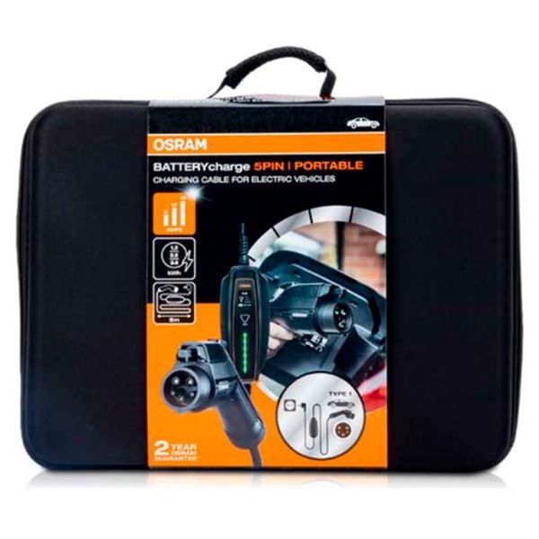 Carregador ev Osram 1,3/2,2/3,6 kwh 5m