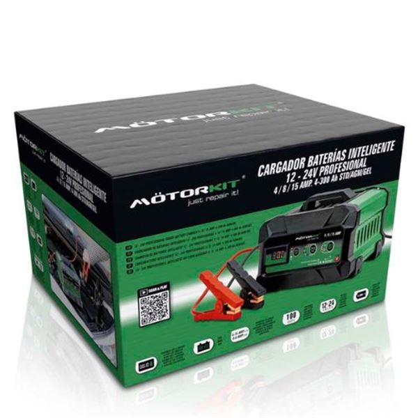 carregador de bateria mtk 12/24v 4-15a