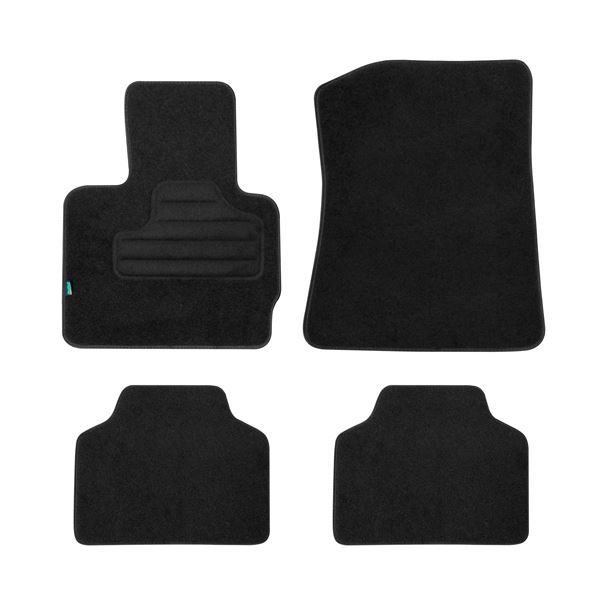 Conjunto de 4 tapetes para BMW Feu Vert