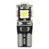 Lâmpada de presença T10 5 led branco canbus 2 pcs